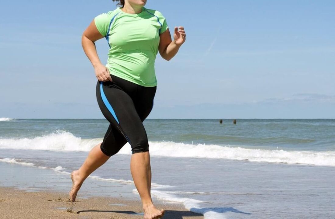 Løpetrening for å miste mage og ben