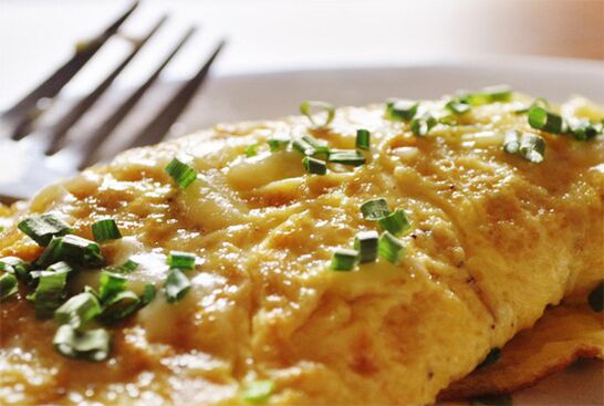 omelett for vekttap og riktig ernæring